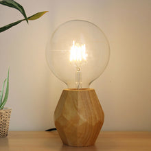 Load image into Gallery viewer, Lava Mini Wooden Table Lamp