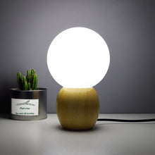 Load image into Gallery viewer, Lava Mini Wooden Table Lamp