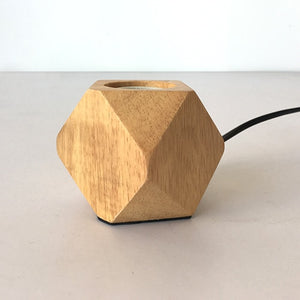 Lava Mini Wooden Table Lamp