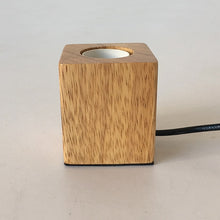 Load image into Gallery viewer, Lava Mini Wooden Table Lamp