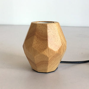 Lava Mini Wooden Table Lamp