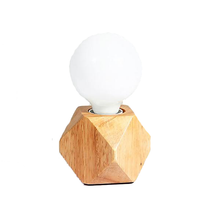 Load image into Gallery viewer, Lava Mini Wooden Table Lamp